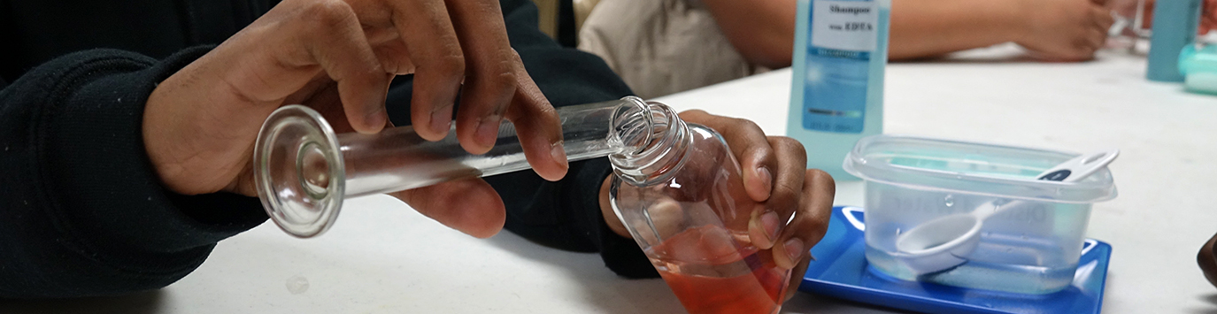 Extracting strawberry DNA